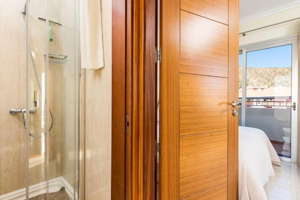 Luxurioese Duplex Ferienwohnung In Sehr Ruhiger Wohnanlage Mit Meerblick Palm-mar Exteriör bild