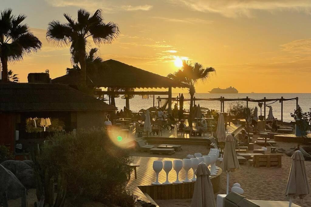 Luxurioese Duplex Ferienwohnung In Sehr Ruhiger Wohnanlage Mit Meerblick Palm-mar Exteriör bild