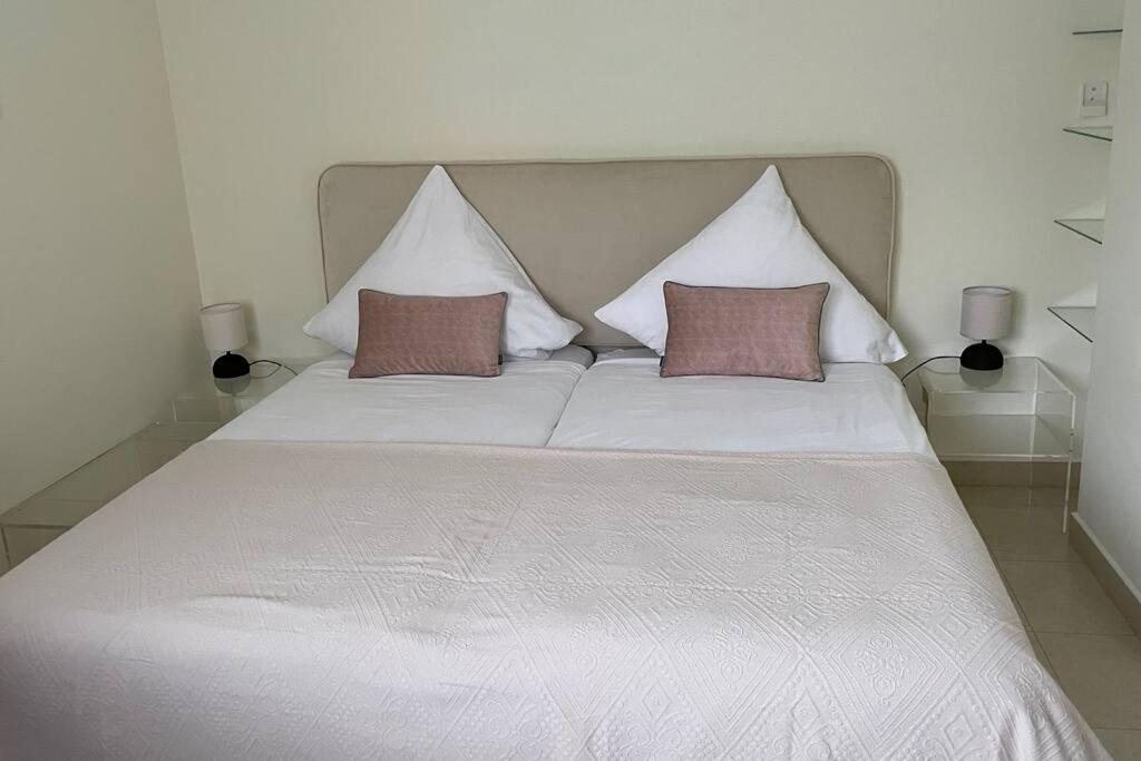 Luxurioese Duplex Ferienwohnung In Sehr Ruhiger Wohnanlage Mit Meerblick Palm-mar Exteriör bild