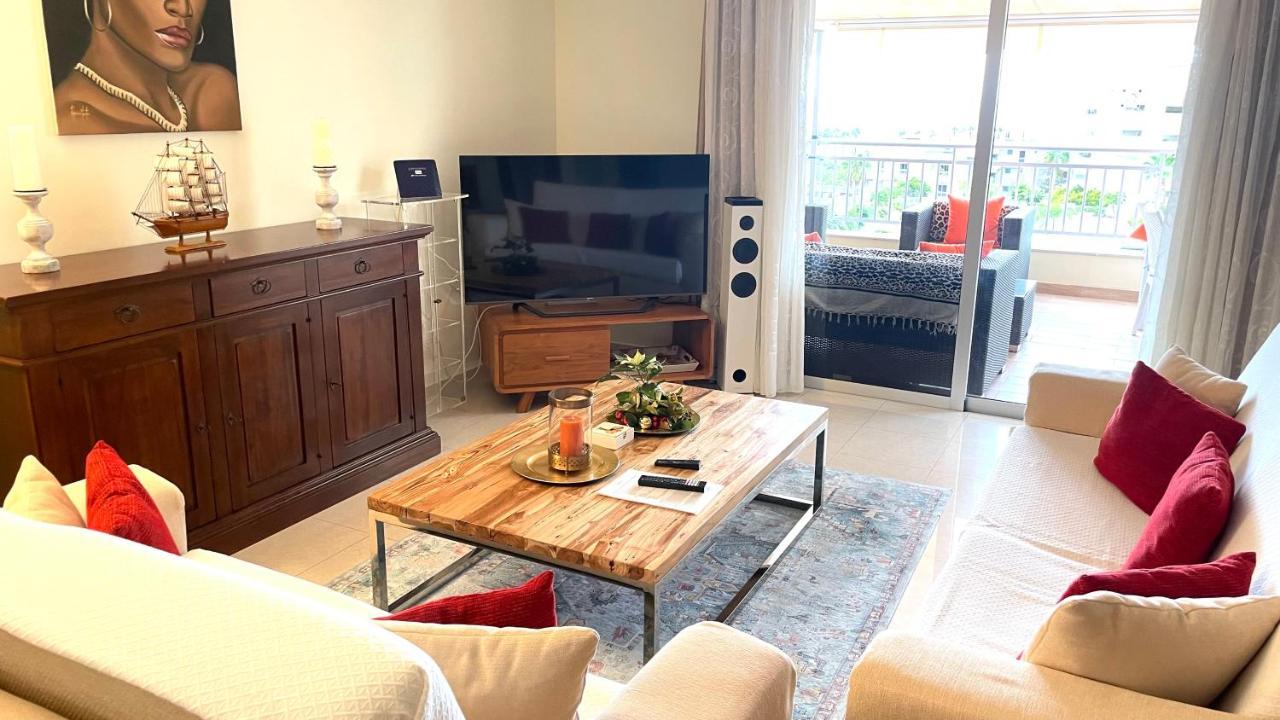 Luxurioese Duplex Ferienwohnung In Sehr Ruhiger Wohnanlage Mit Meerblick Palm-mar Exteriör bild