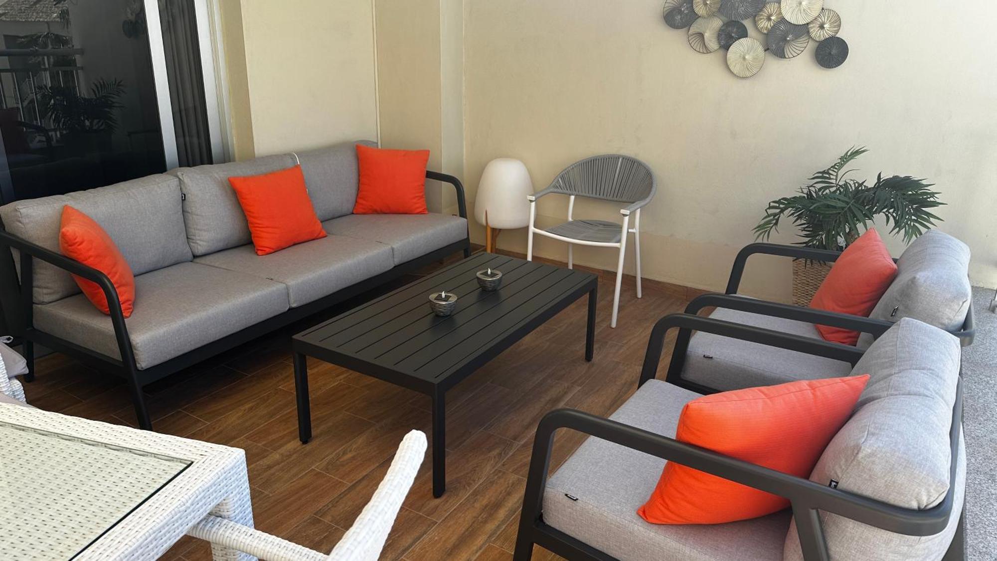Luxurioese Duplex Ferienwohnung In Sehr Ruhiger Wohnanlage Mit Meerblick Palm-mar Exteriör bild