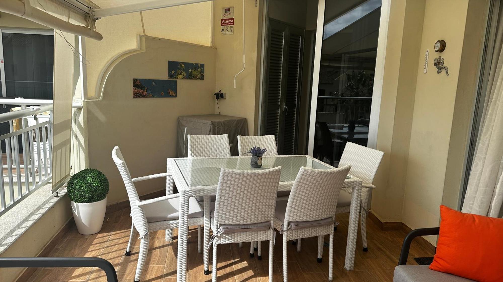 Luxurioese Duplex Ferienwohnung In Sehr Ruhiger Wohnanlage Mit Meerblick Palm-mar Exteriör bild