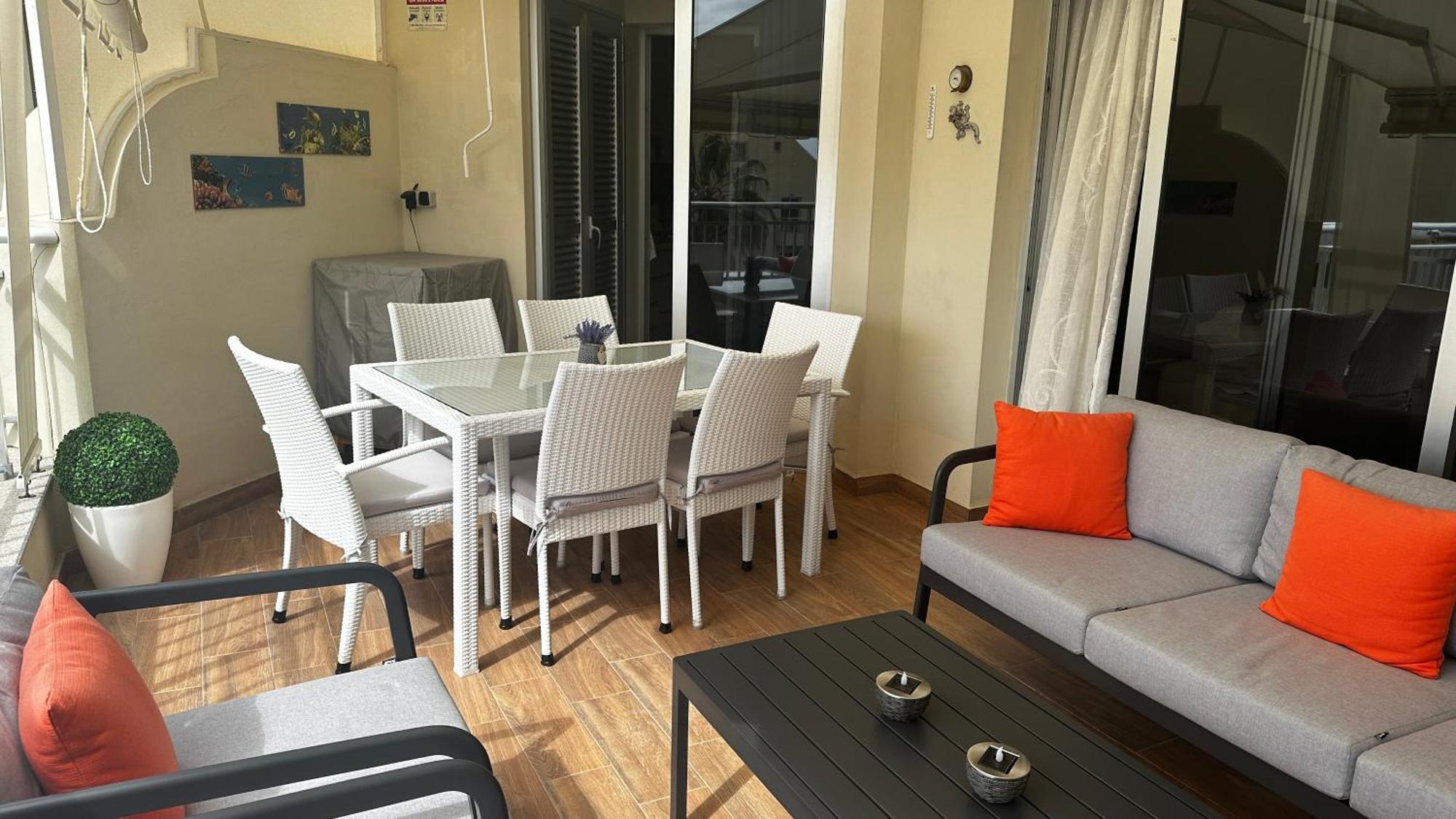 Luxurioese Duplex Ferienwohnung In Sehr Ruhiger Wohnanlage Mit Meerblick Palm-mar Exteriör bild
